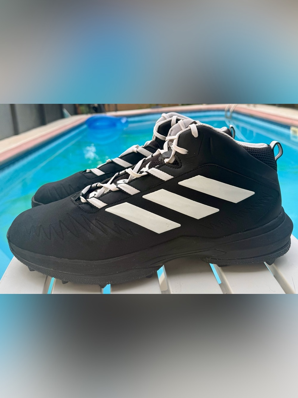 Adidas SM Nasty Torsion 2E Football Lineman Cleats Black EH2520 Mens 15